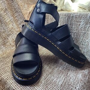 Dr. Martens Clarissa II Quad Leather Platform Sandals